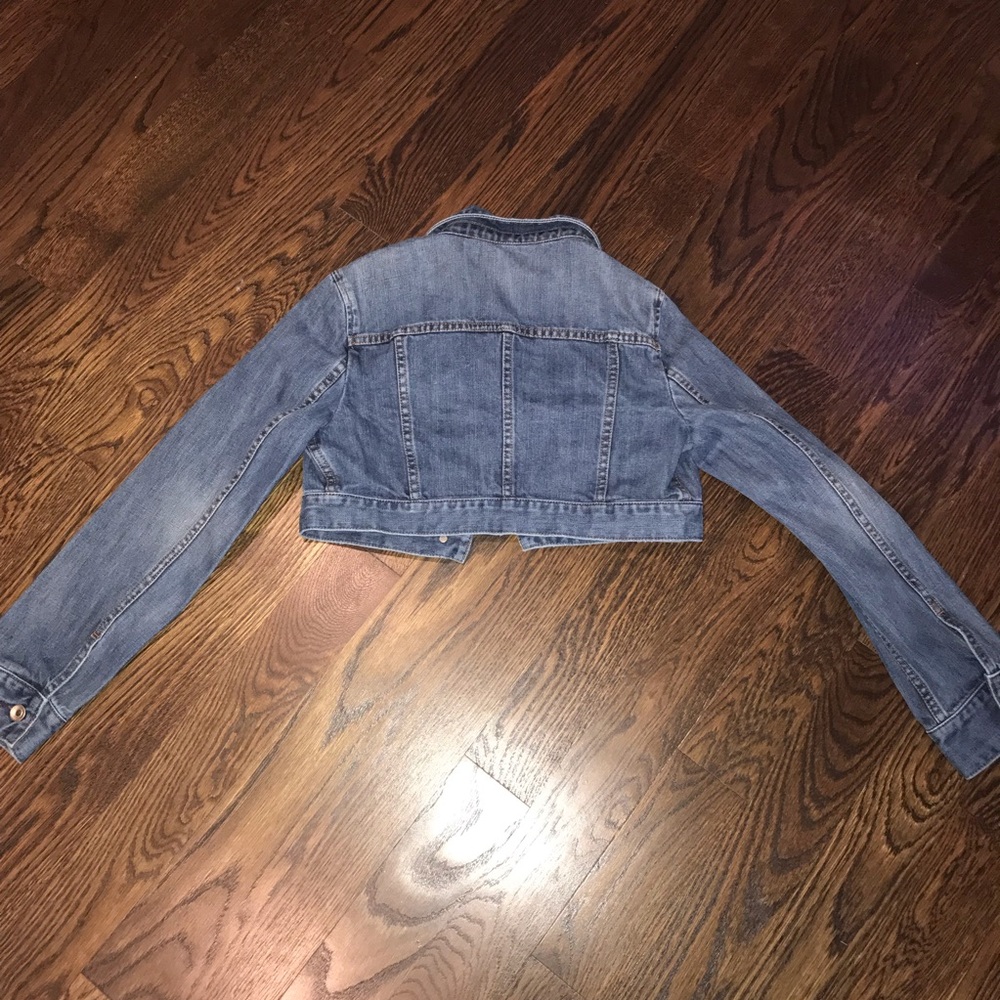 X2 cropped denim jacket size small - Picture 3 of 3